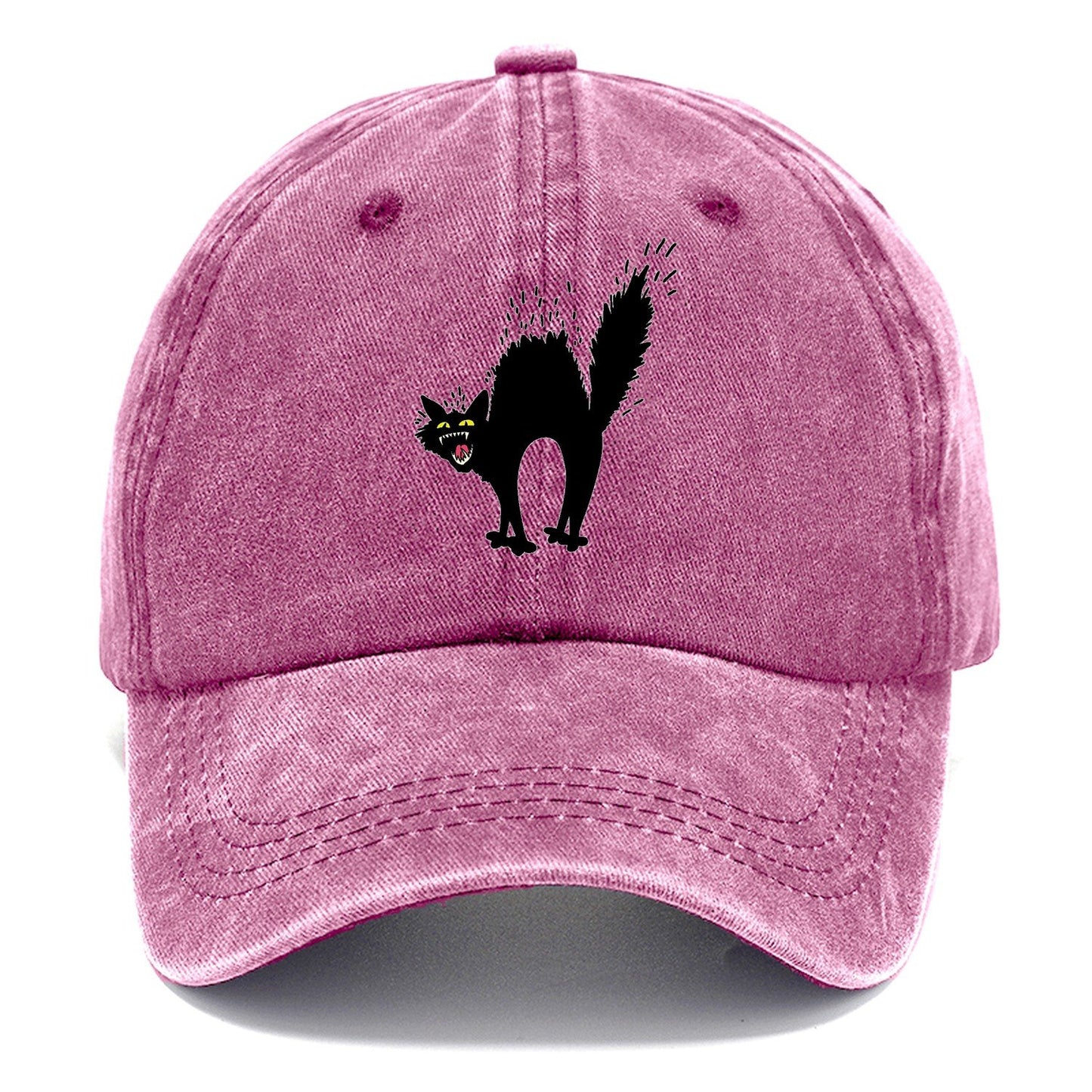 Black Cat Hiss Classic Cap – Dusty Rose