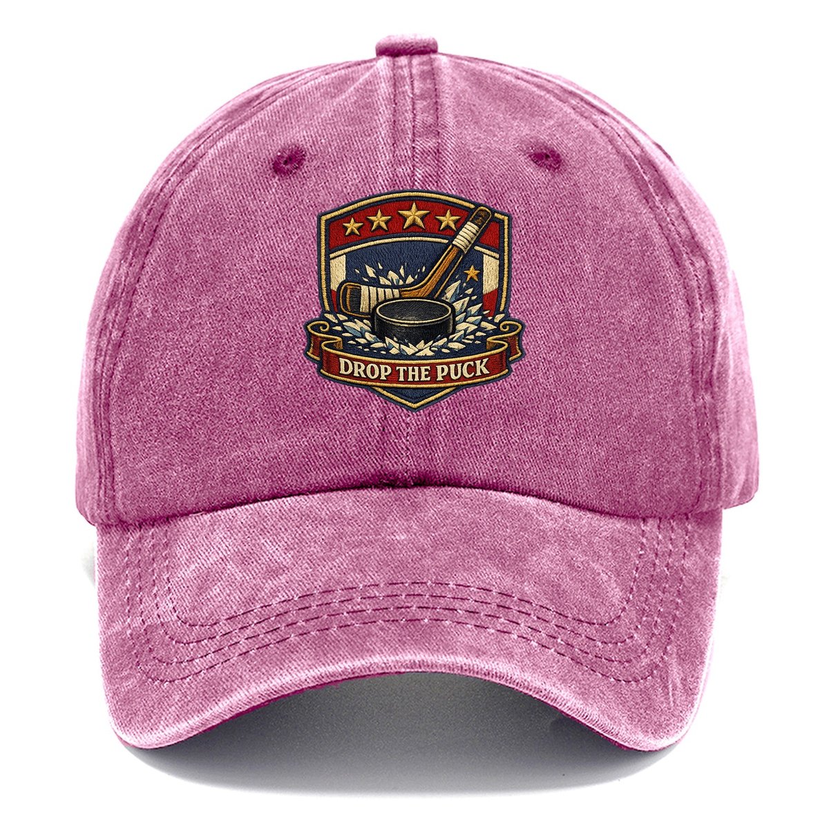 Ice Hockey Player Classic Cap – Dusty Rose
