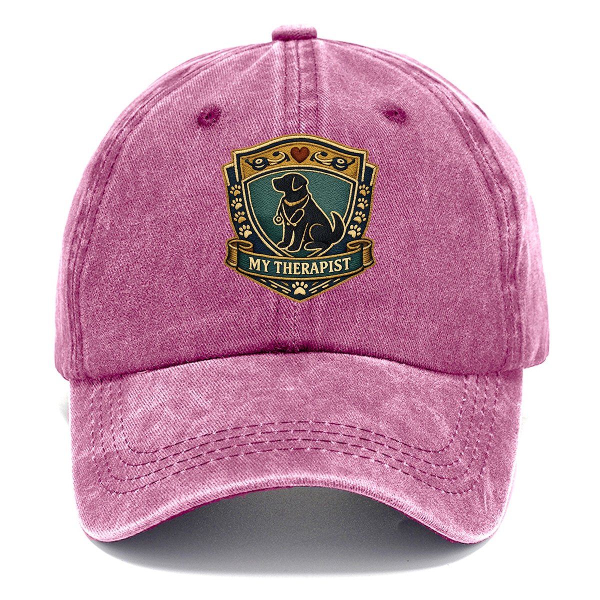 Dog Therapist Classic Cap – Dusty Rose
