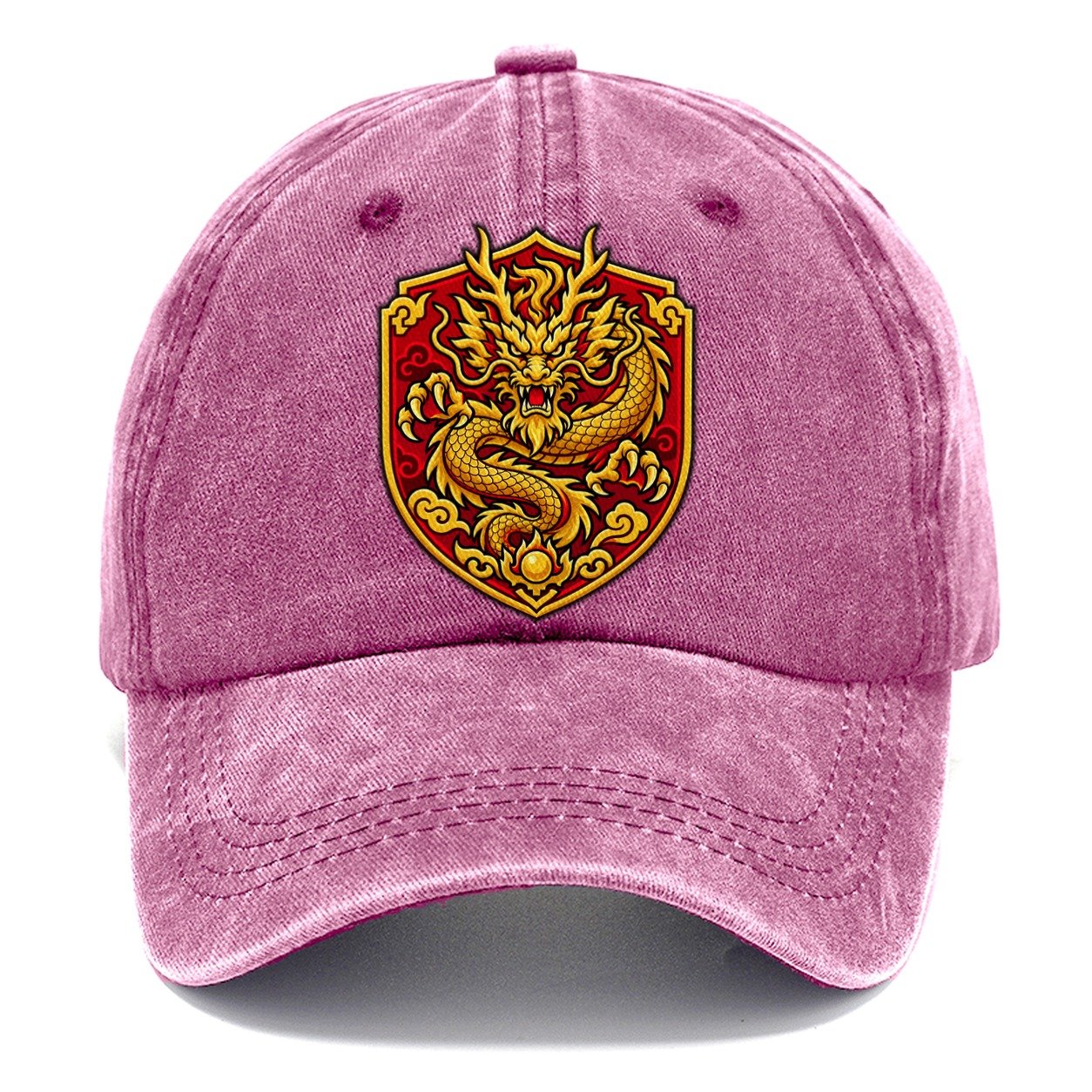 China Minimal Emblem Country Logos Classic Cap – Dusty Rose