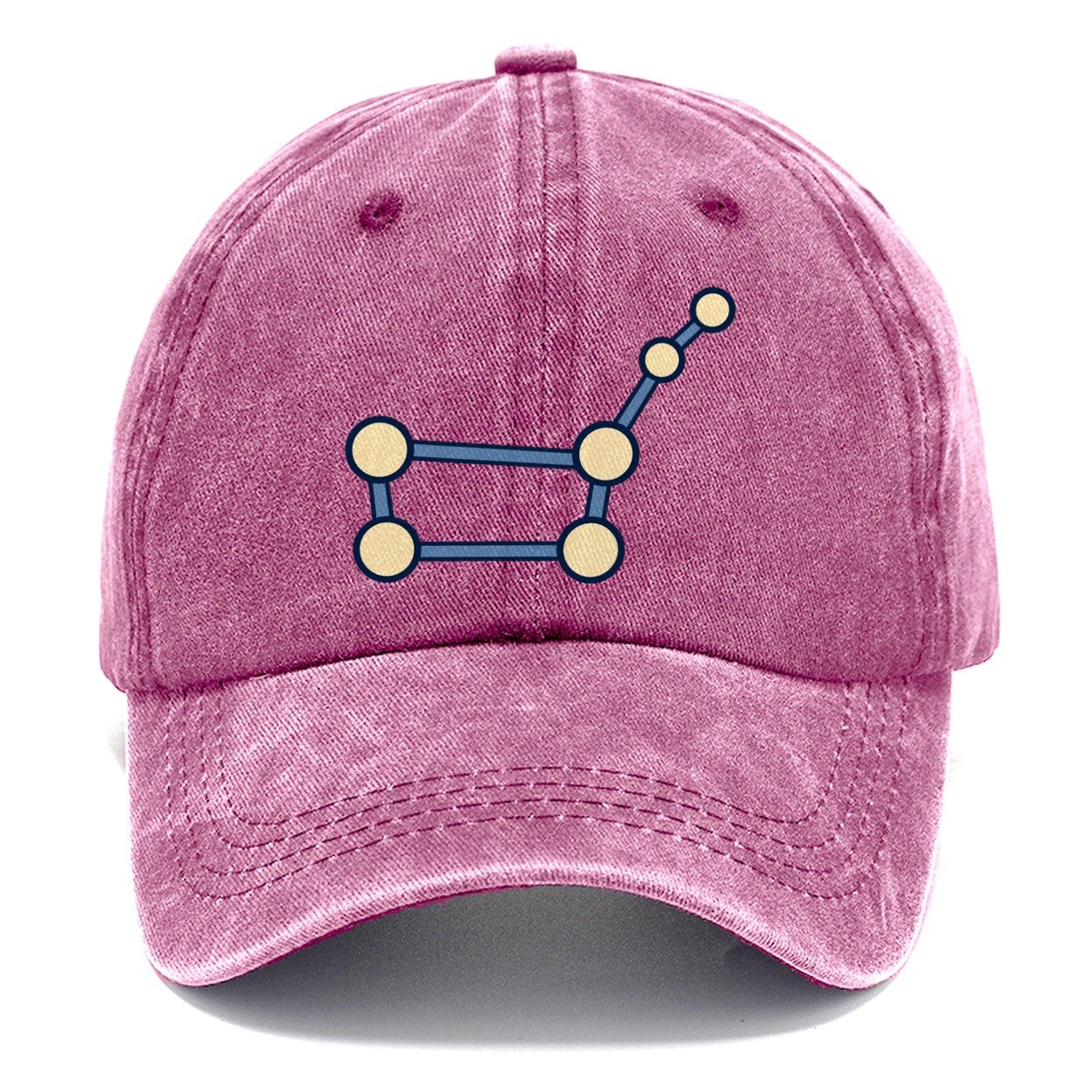Seven Node Northern Figure Astronomy And Stargazing Classic Cap – Dusty Rose