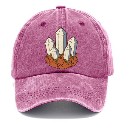 Quartz Cluster Study Rocks And Minerals Classic Cap – Dusty Rose