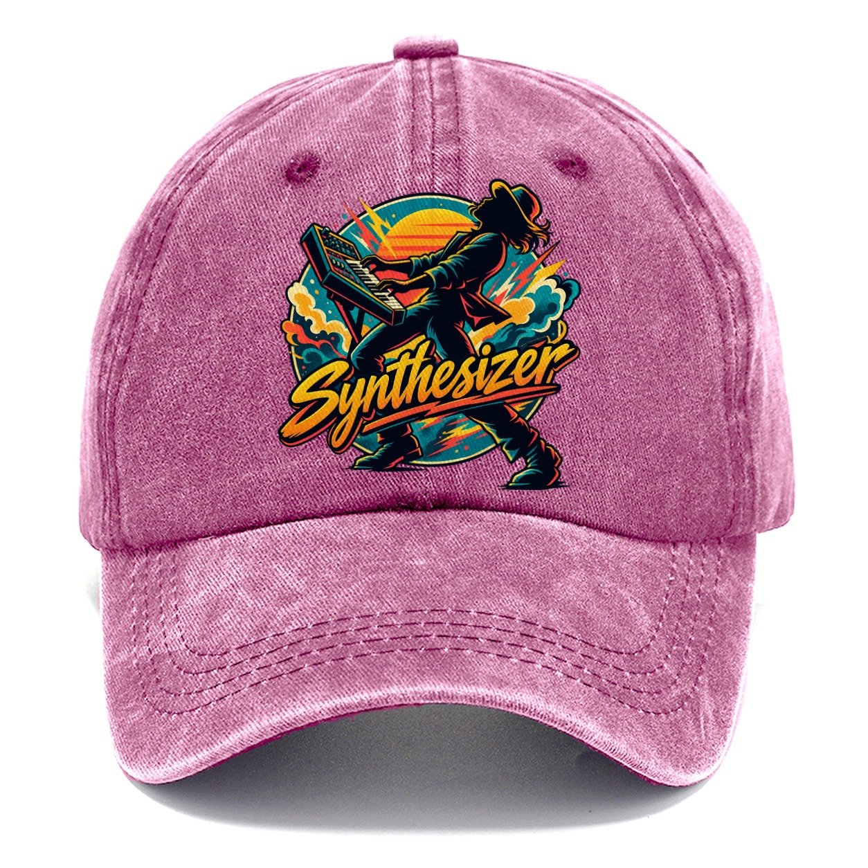 Synthesizer Crest Music Instruments Classic Cap – Dusty Rose