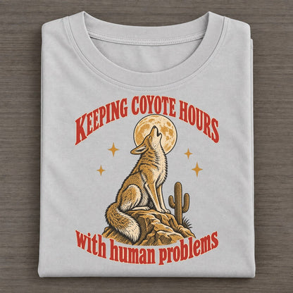 With Human Problems Unhinged Affirmations Classic T-shirt – Grey
