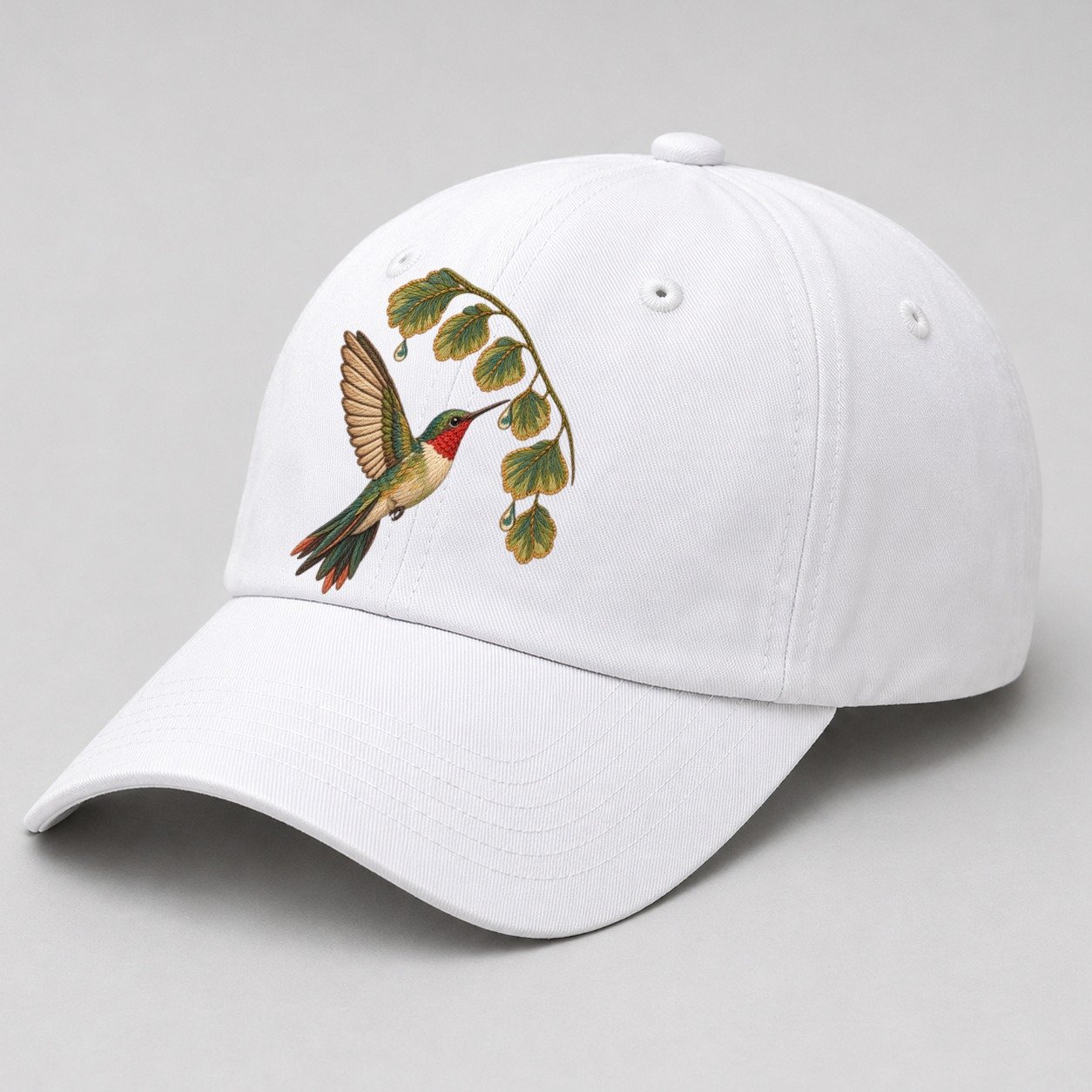 White — angle view