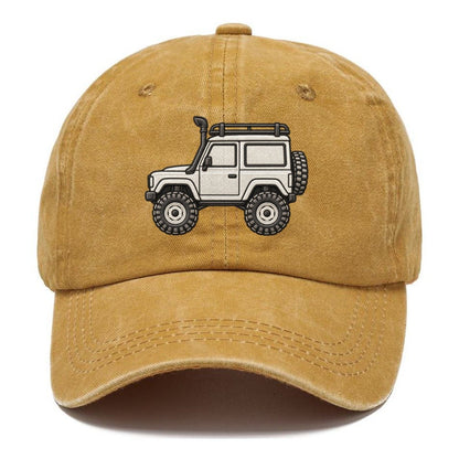Boxy Trail Wagon Side Profile Off Roading And Overlanding Classic Cap – Golden Harvest