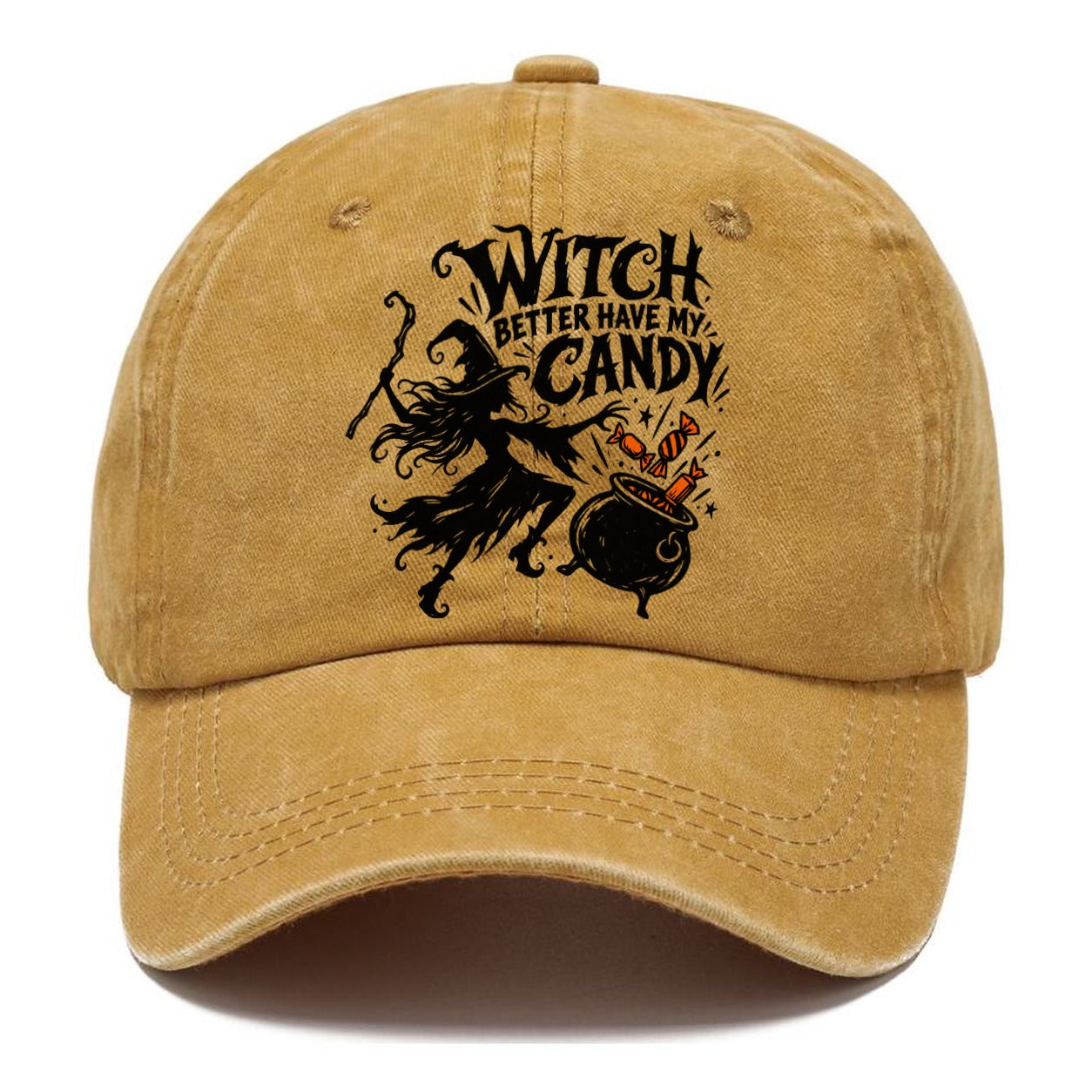 Witch Better Have My Candy Slogan Witch Magic Classic Cap – Golden Harvest
