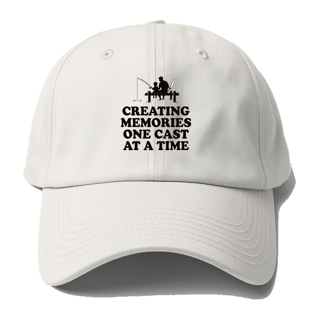 Creating Memories One Cast At A Time Baseball Cap – Red