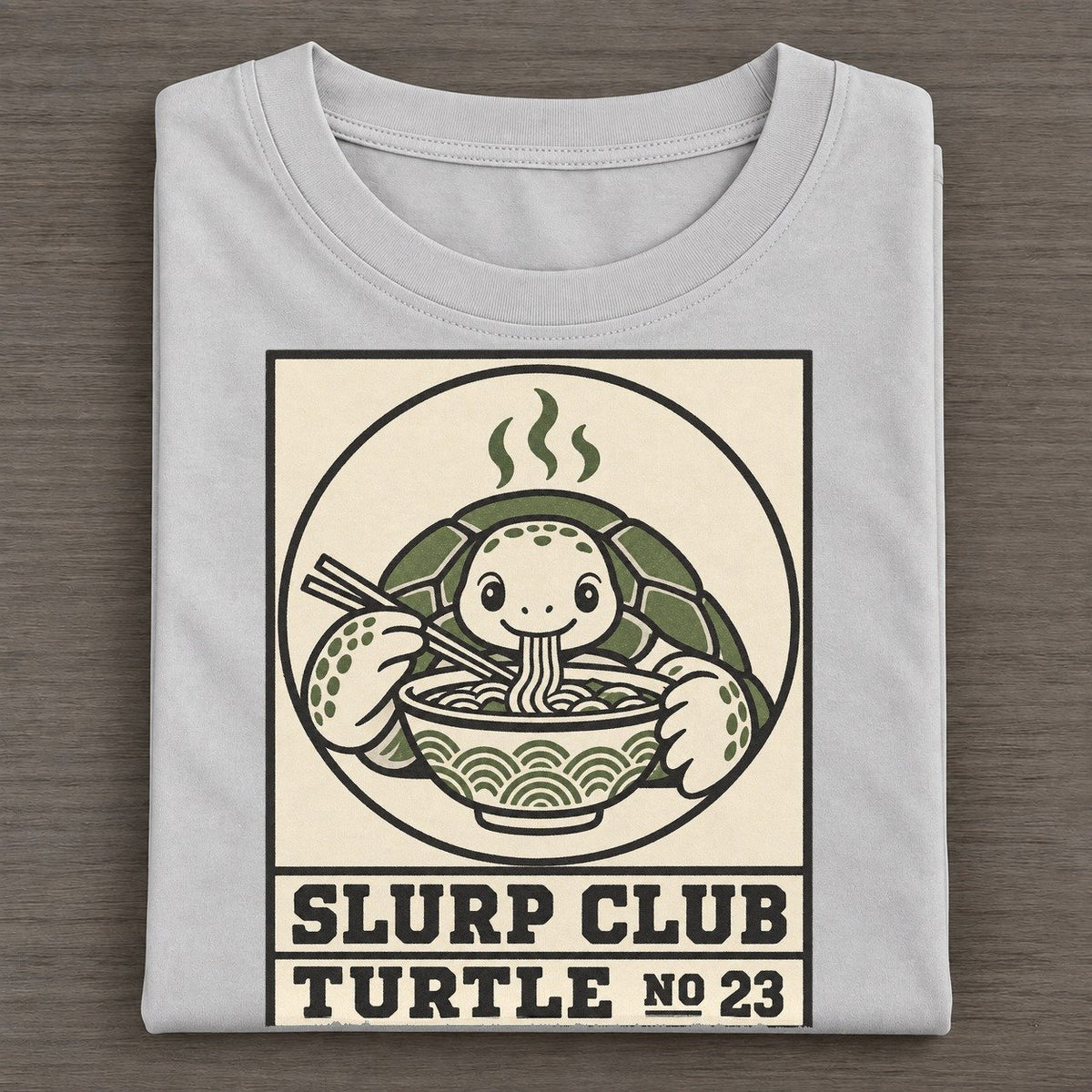 Turtle Patient Slurp Club Classic T-shirt – Grey