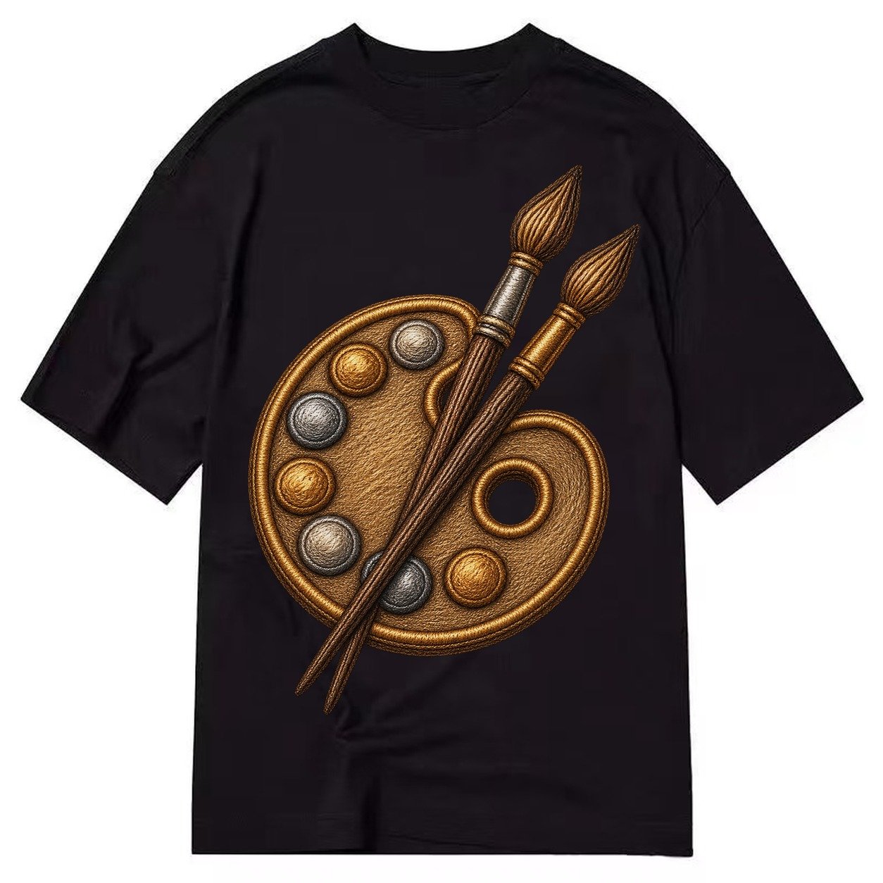 Artist Palette Classic T-shirt – Black