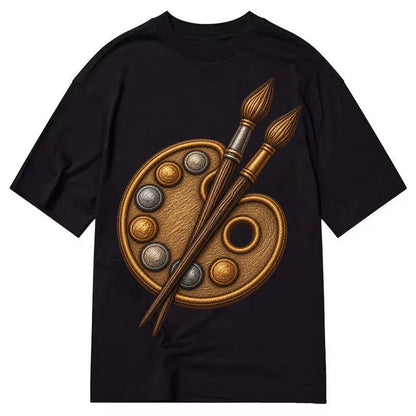 Artist Palette Classic T-shirt – Black