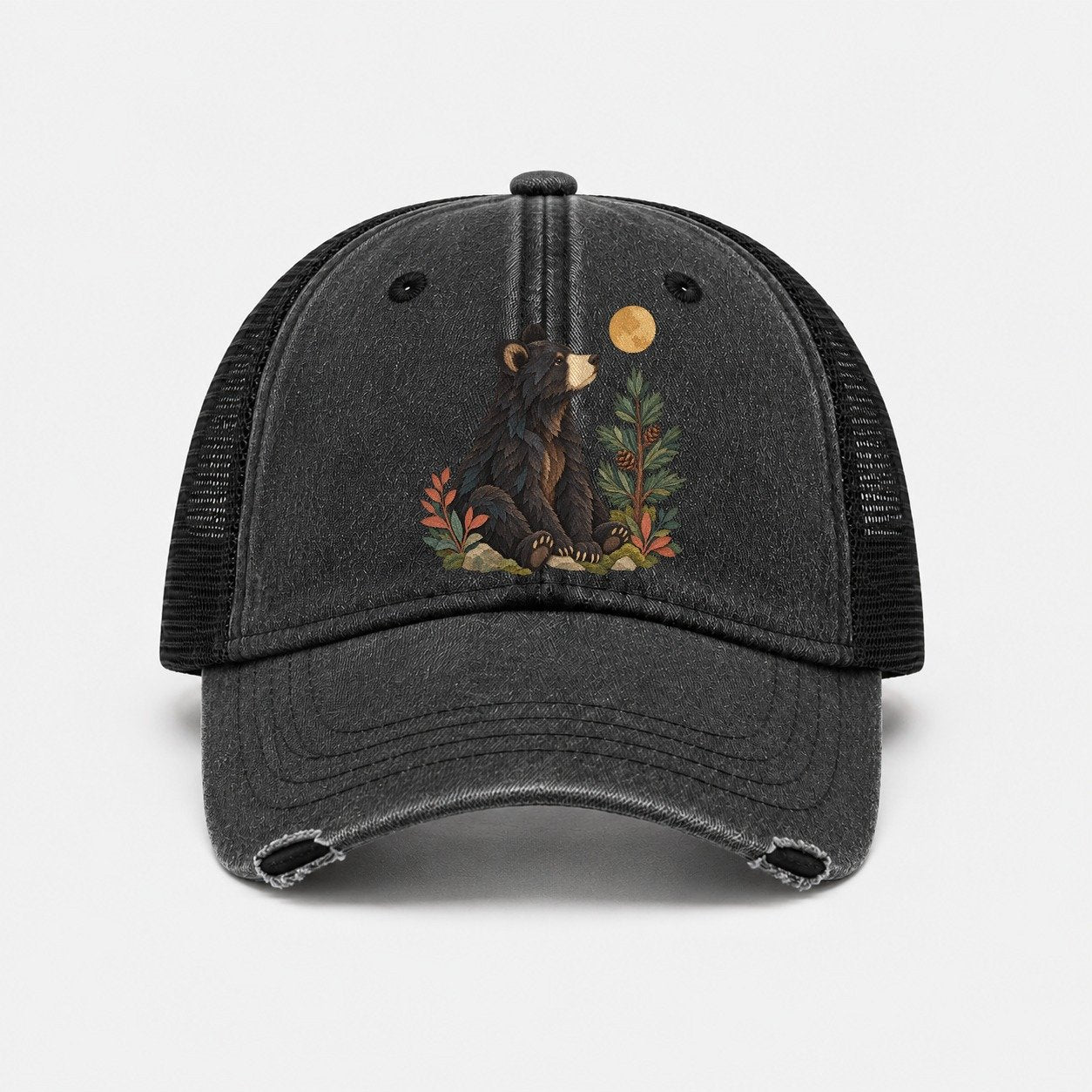 Black — front view