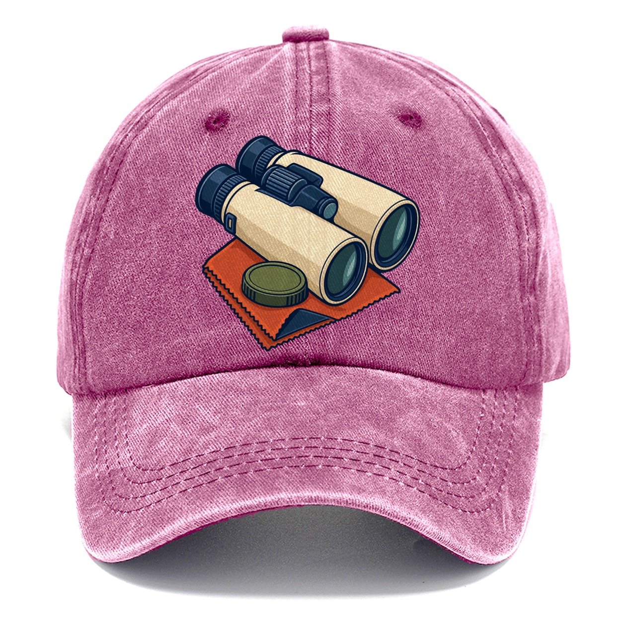 Binocular Field Kit Birdwatching Classic Cap – Dusty Rose