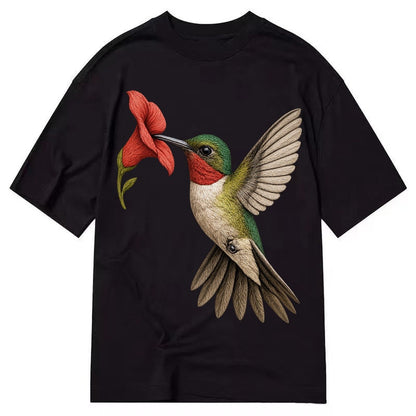 Hummingbird Harmony Classic T-shirt – Black