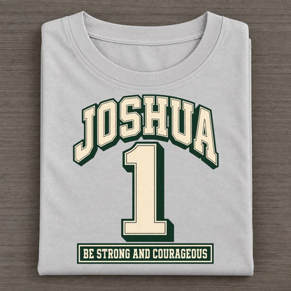 Joshua 1 Varsity Chapel Varsity Classic T-shirt – Grey