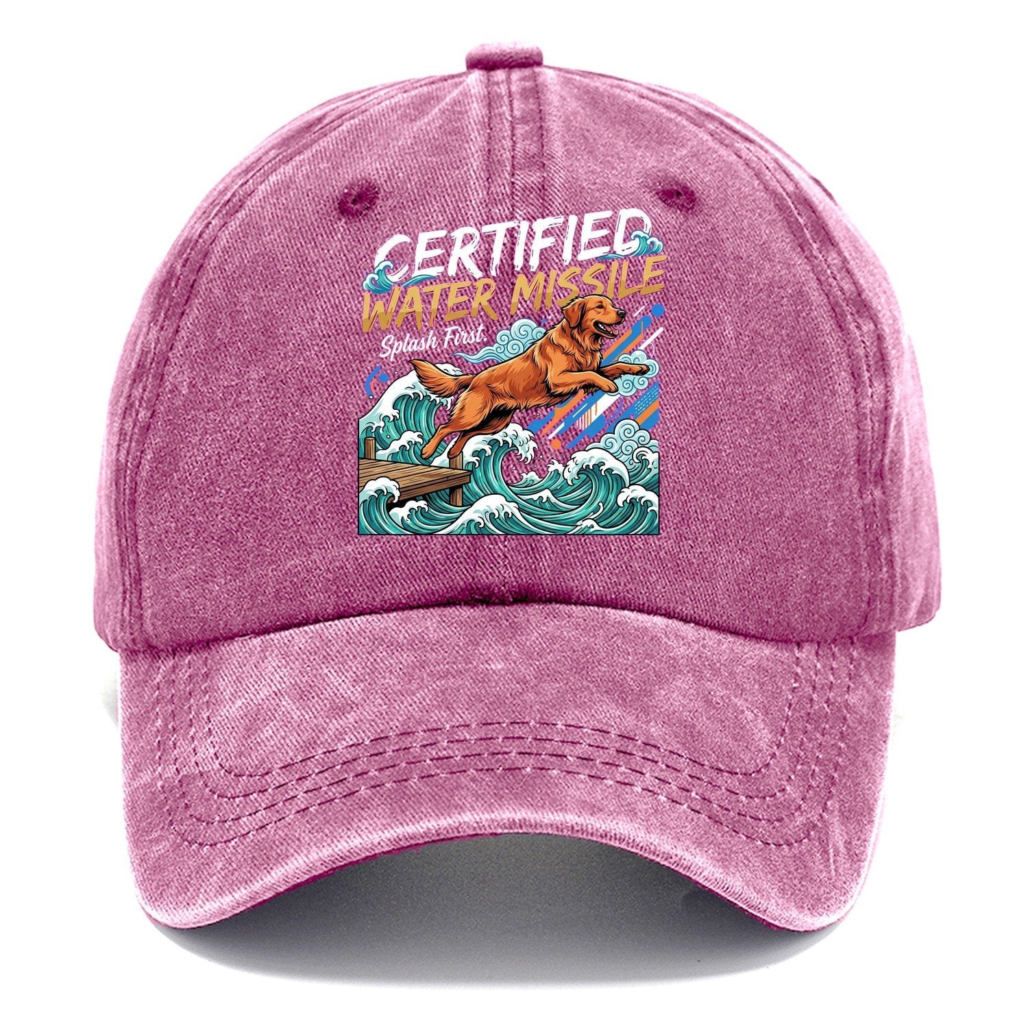 Certified Water Missile Classic Cap – Dusty Rose