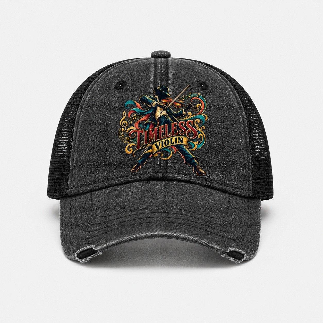 Black — front view