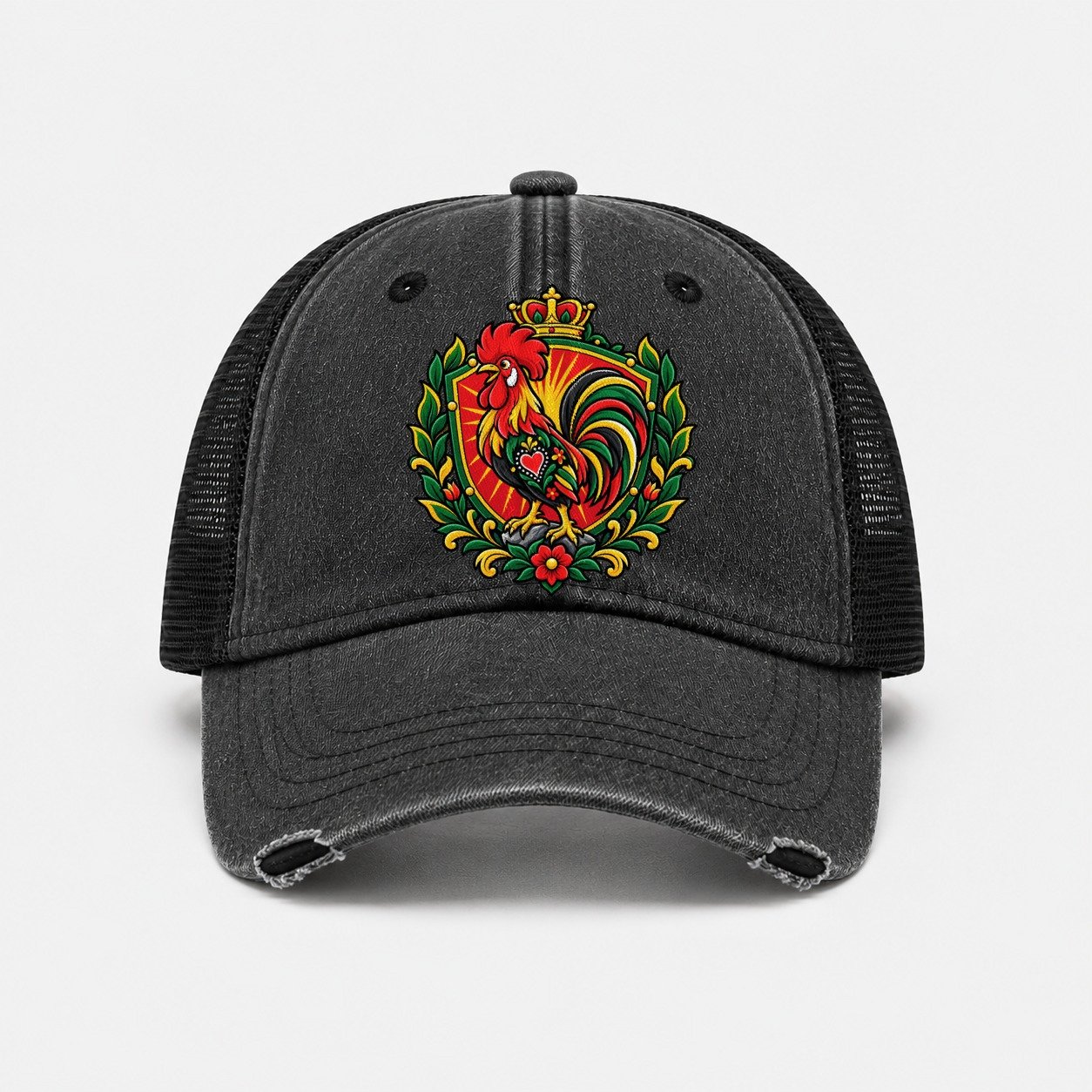 Black — front view