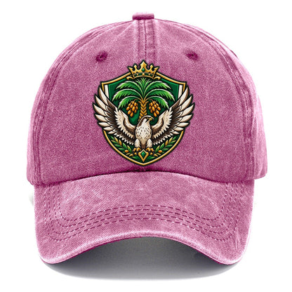 Saudi Arabia Heraldic Crest Country Logos Classic Cap – Dusty Rose