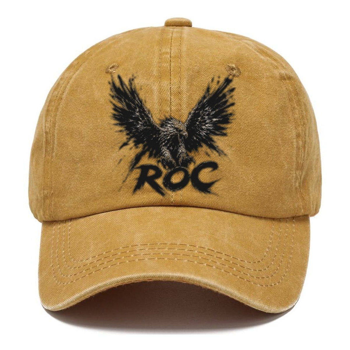 Dark Gestural Marks Classic Cap – Golden Harvest