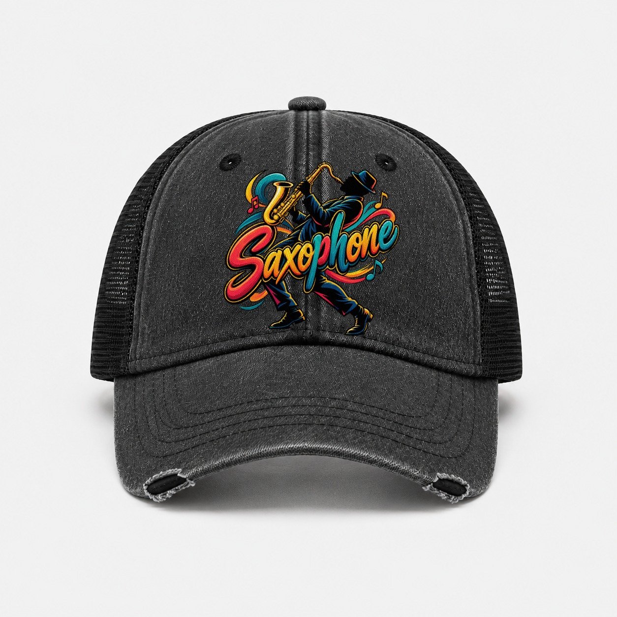 Black — front view