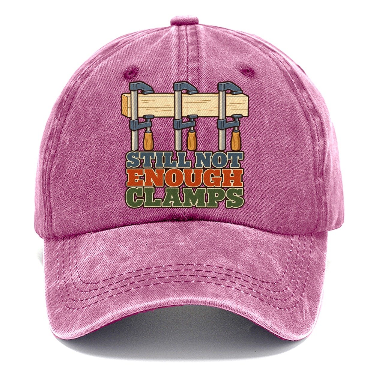 Still Not Enough Clamps Woodworking Classic Cap – Dusty Rose