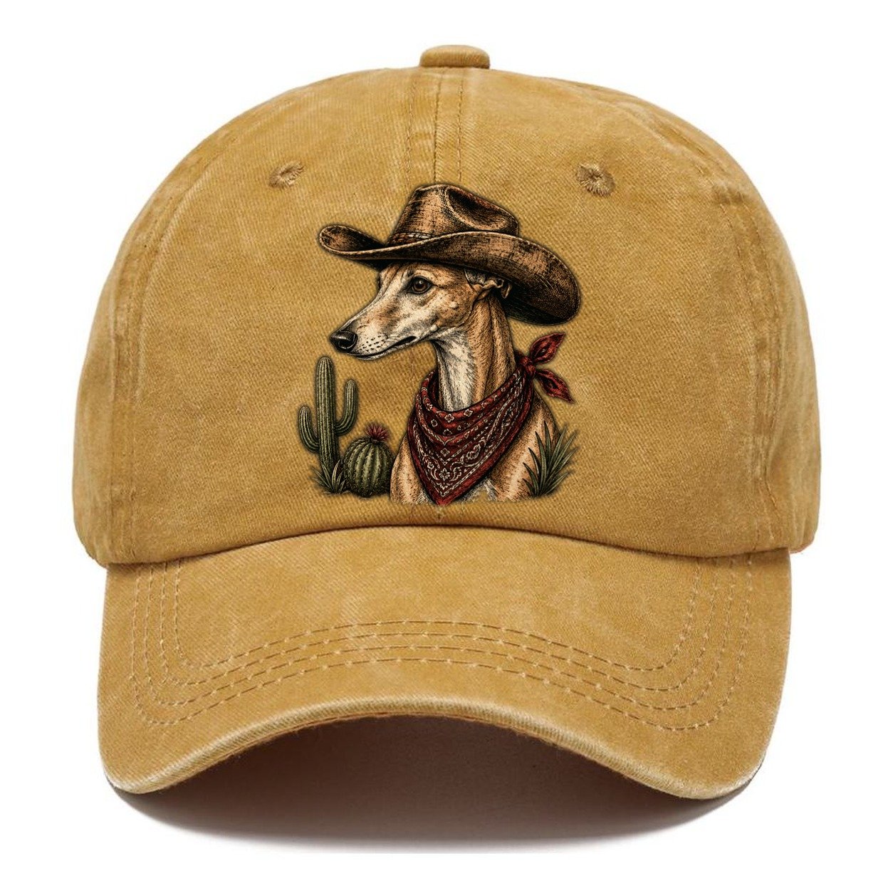 Western Fawn Whippet Classic Cap – Golden Harvest