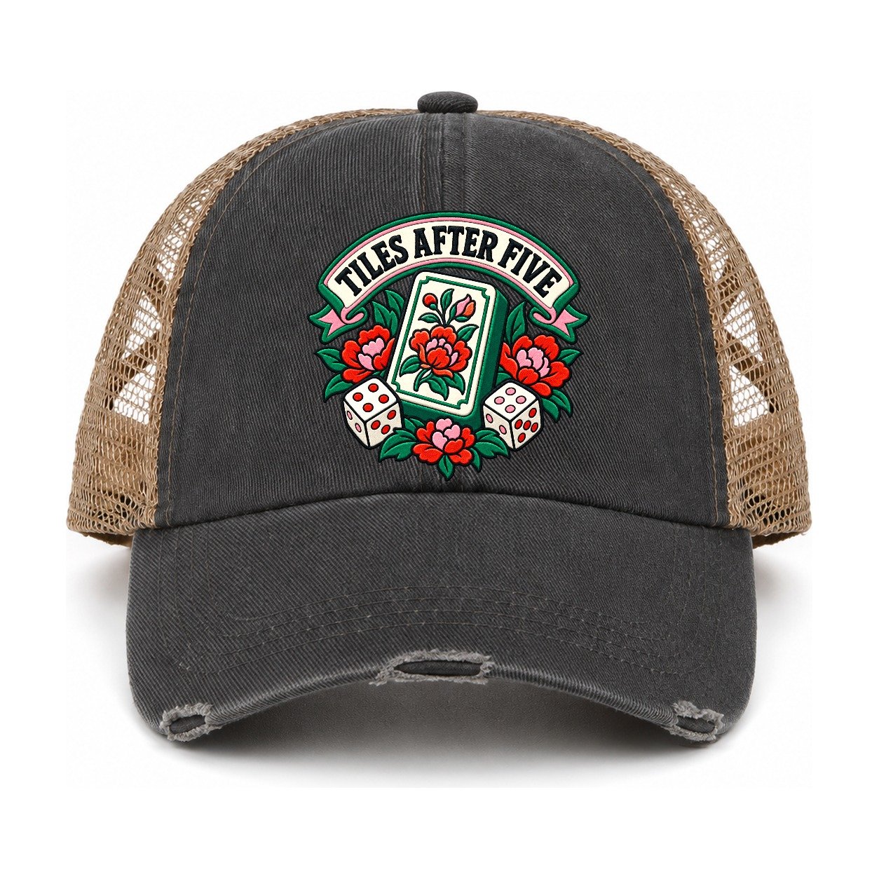 Washed Black-Khaki — front view