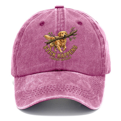 Stick Happens Classic Cap – Dusty Rose