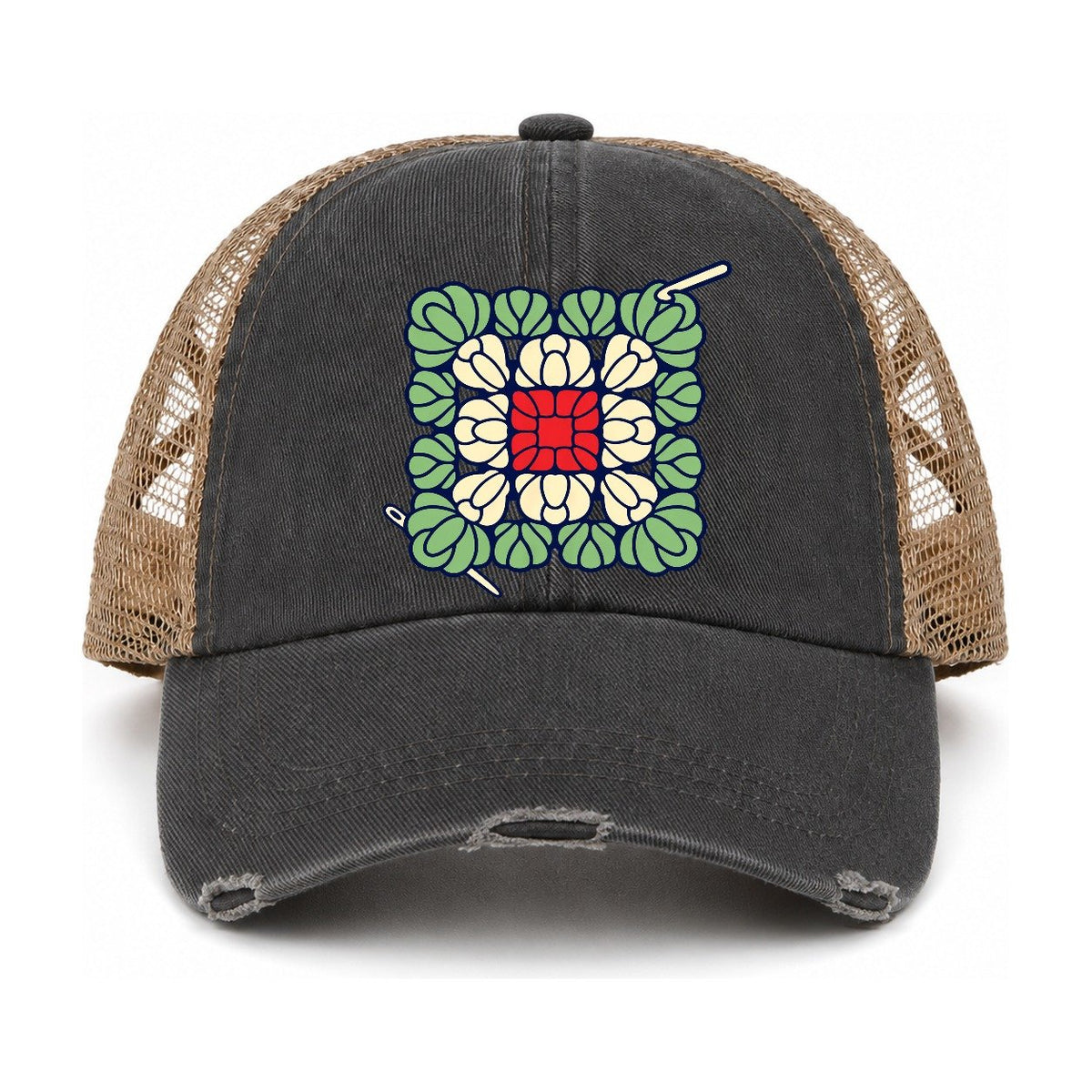 Washed Black-Khaki — front view