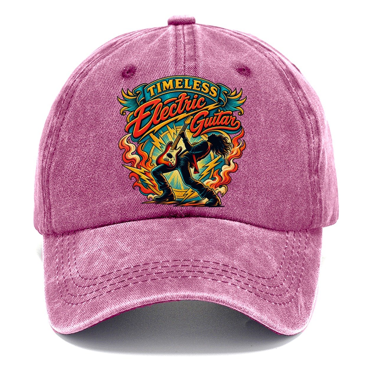 Timeless Electric Guitar Music Instruments Classic Cap – Dusty Rose