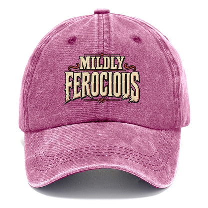 Mildly Ferocious American Wit Classic Cap – Dusty Rose