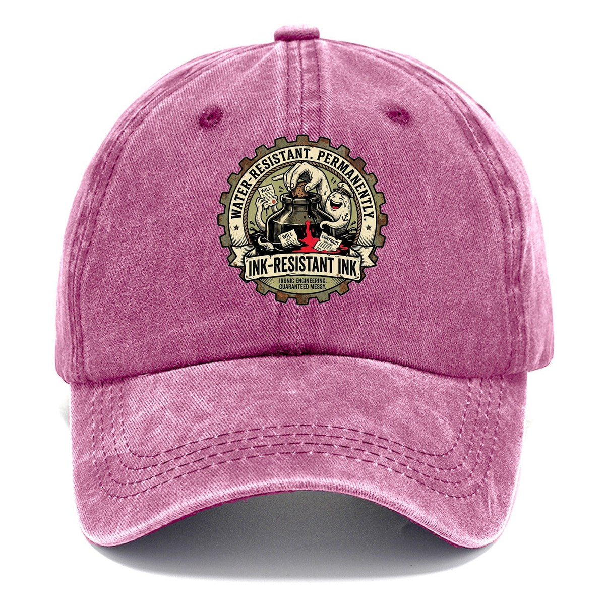 Ink-Resistant Ink Classic Cap – Dusty Rose