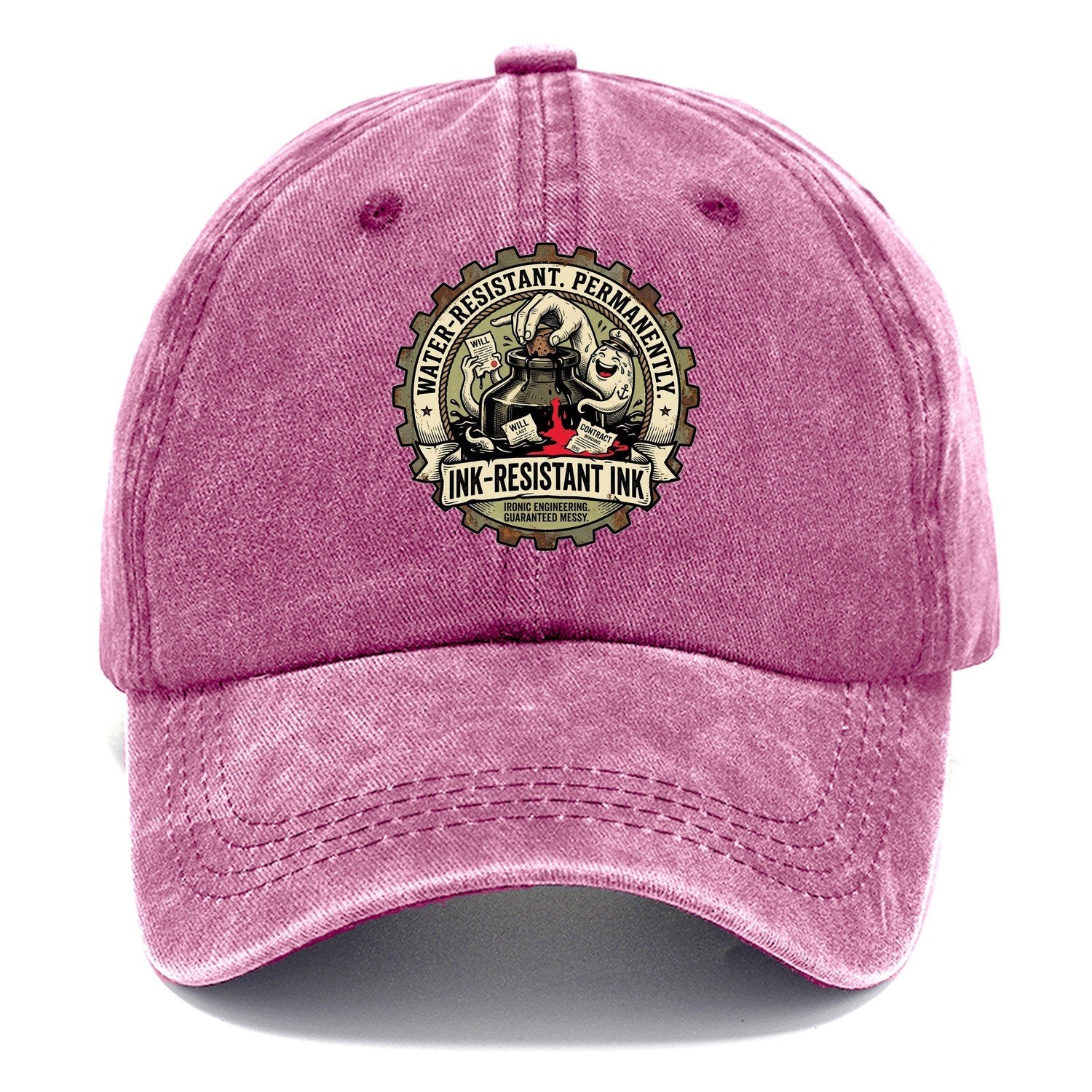 Ink-Resistant Ink Classic Cap – Dusty Rose