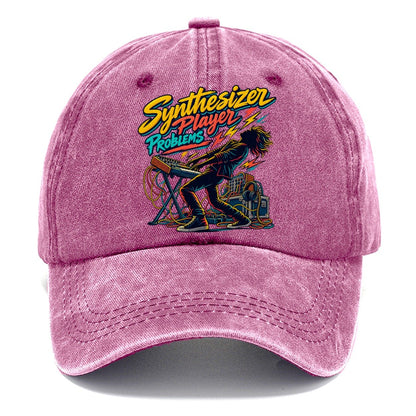 Synthesizer Player Problems Music Instruments Classic Cap – Dusty Rose