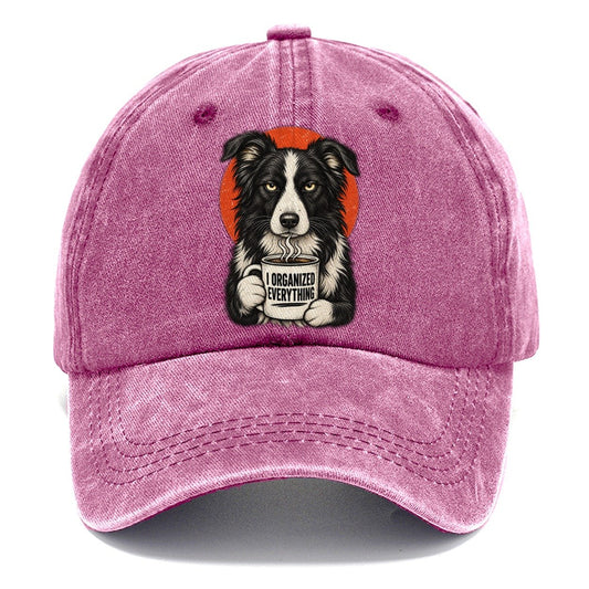 Border Collie Mug Truths Classic Cap – Dusty Rose