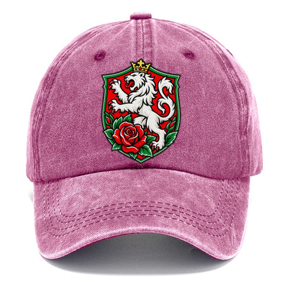 Bulgaria Minimal Emblem Country Logos Classic Cap – Dusty Rose
