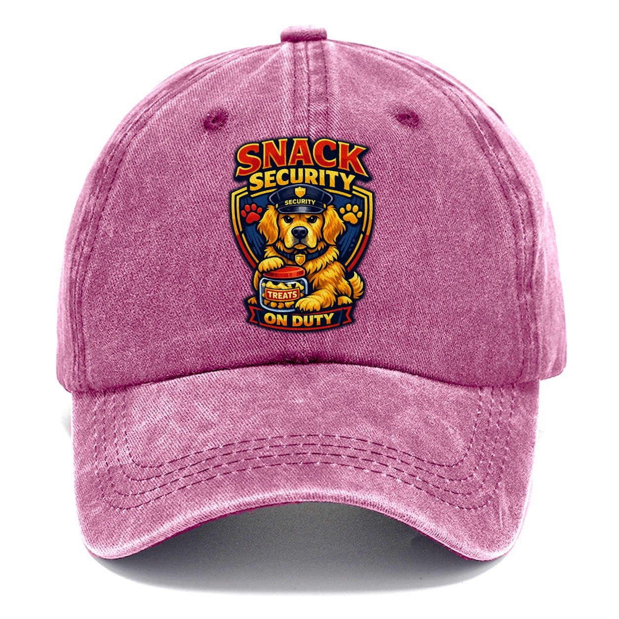 Snack Security Classic Cap – Dusty Rose