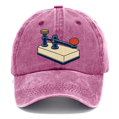 Straight Key Elevation Amateur Radio Classic Cap – Dusty Rose
