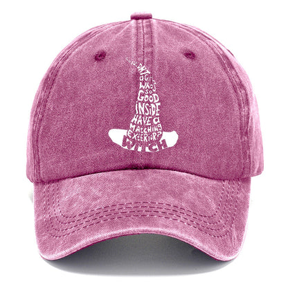 Shouldnt Girl Witch Classic Cap – Dusty Rose