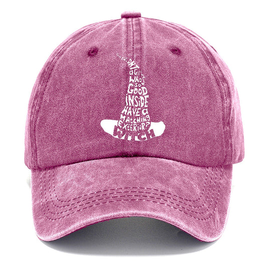 Shouldnt Girl Witch Classic Cap – Dusty Rose