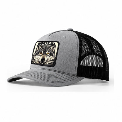 Wolf Trucker Hat – Sport Grey-Black