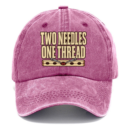 Two Needles One Thread Leathercraft Classic Cap – Dusty Rose