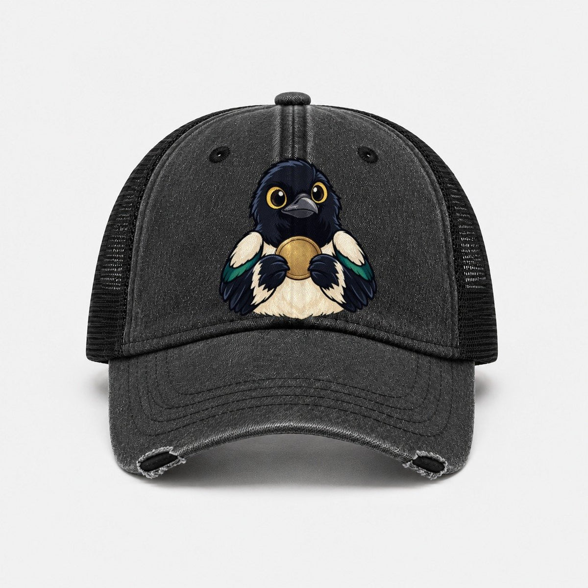Black — front view