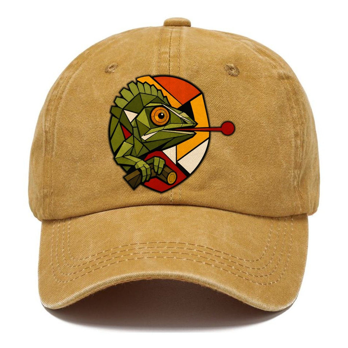Chameleon Tongue Out Classic Cap – Golden Harvest