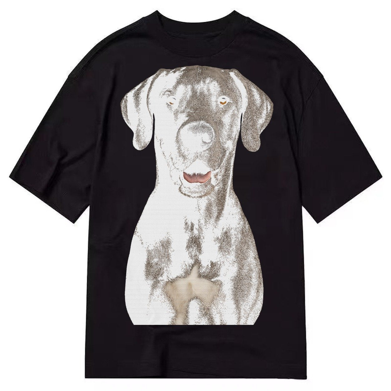 Great Dane Gentle Giant Noble Heart Classic T-shirt – Black