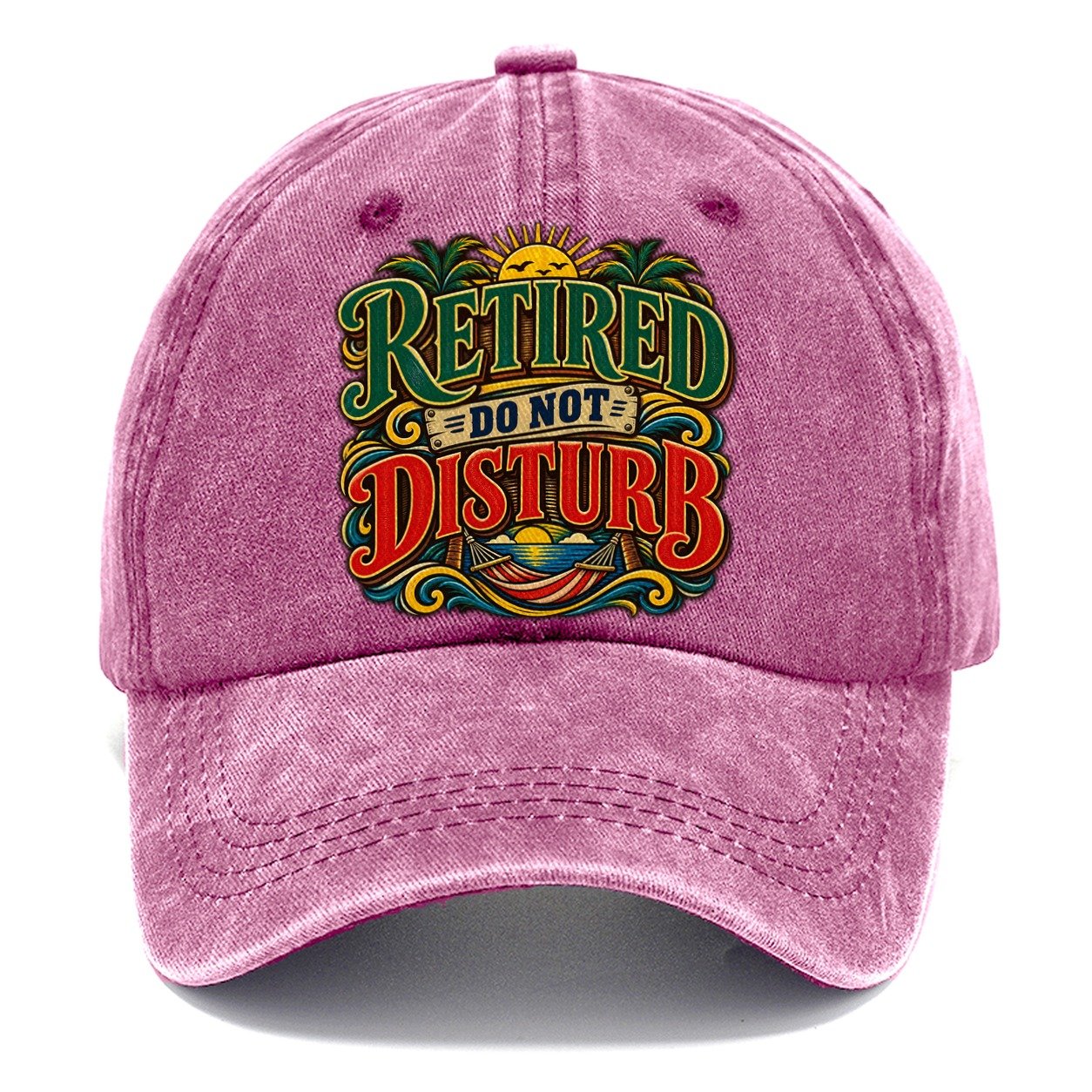 Retired Do Not Disturb Retired Living Classic Cap – Dusty Rose