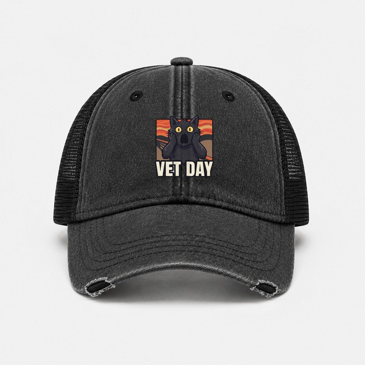 Black — front view