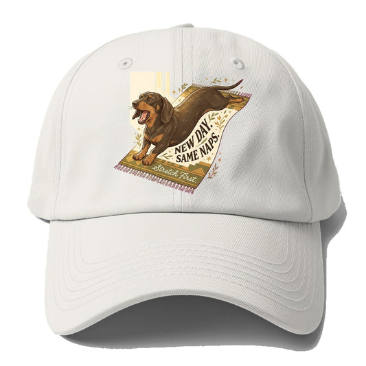 New Day Same Naps Baseball Cap – Off White