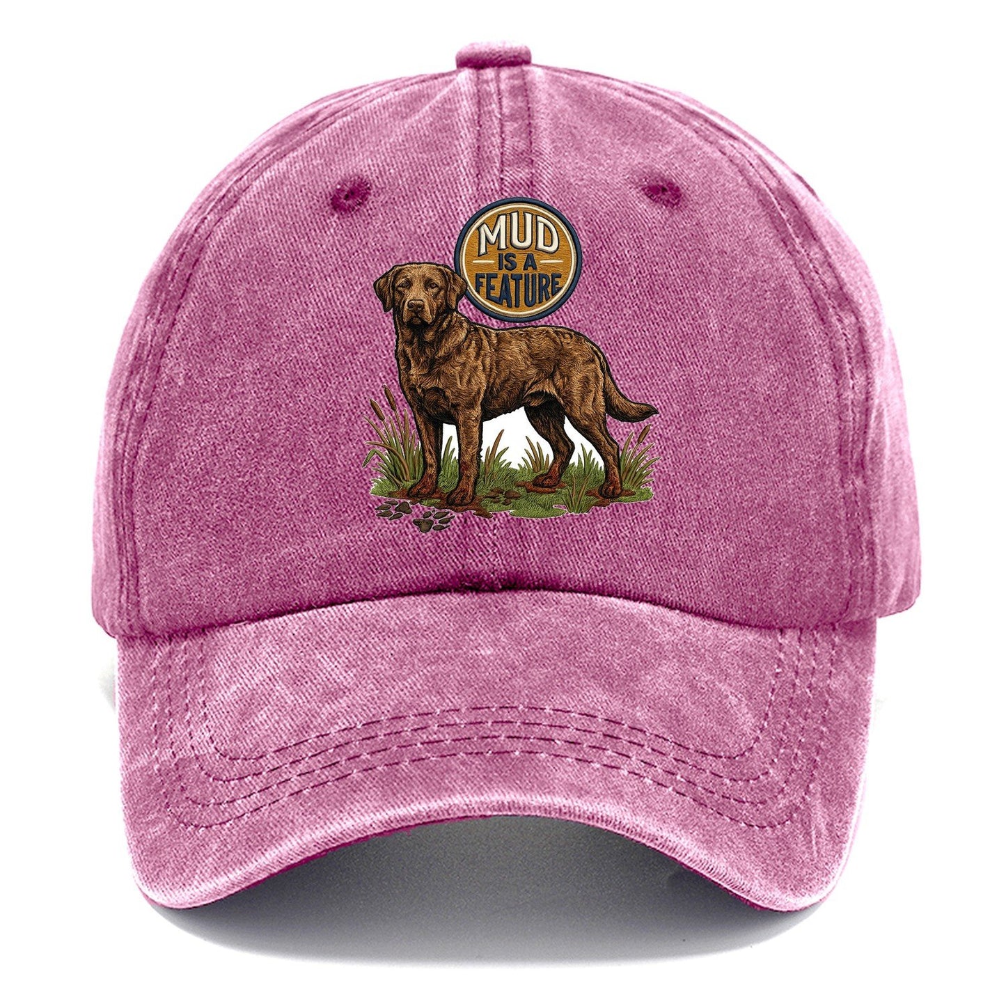 Mud Is A Feature Classic Cap – Dusty Rose